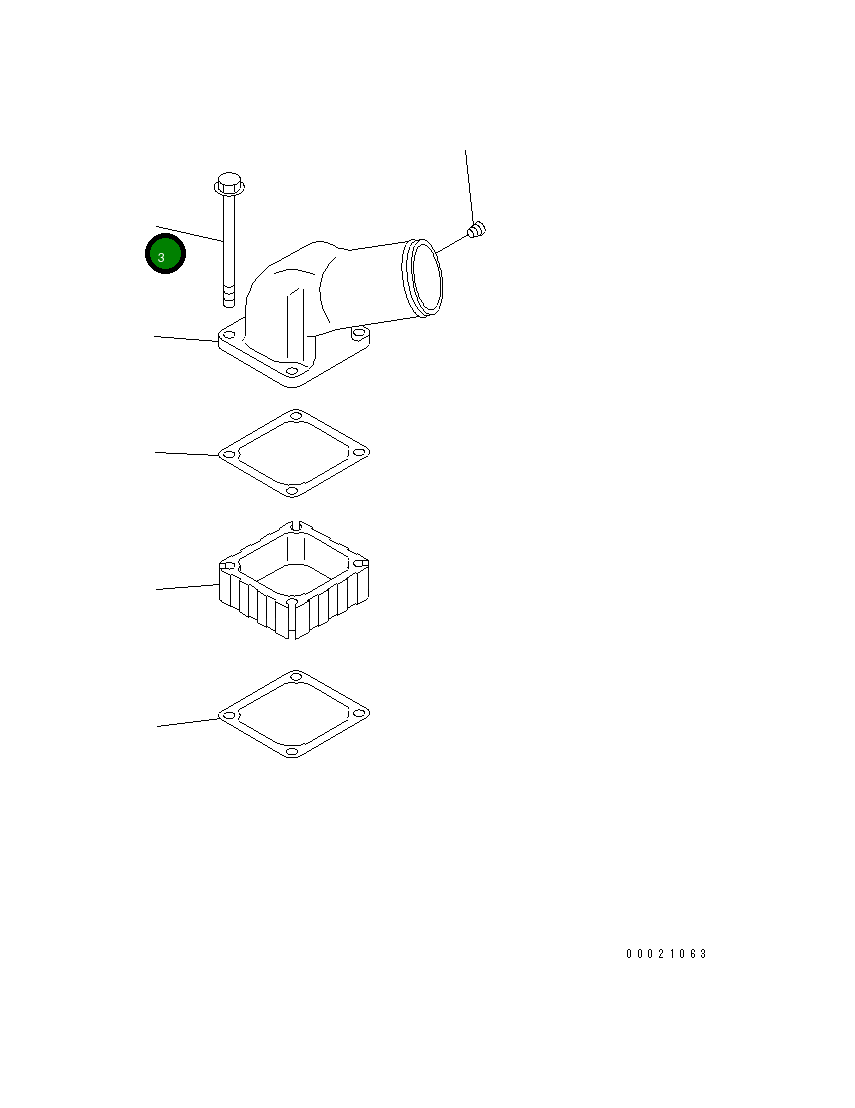 Болт 6737-11-4910 Komatsu