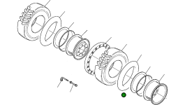 Кольцо 21D-31-11170 Komatsu