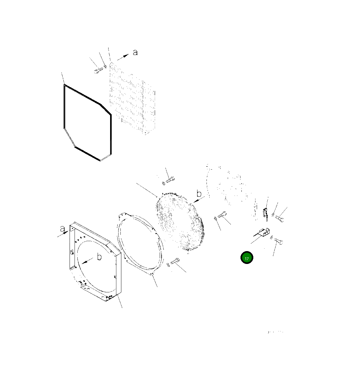 Крышка 419-03-52630 Komatsu