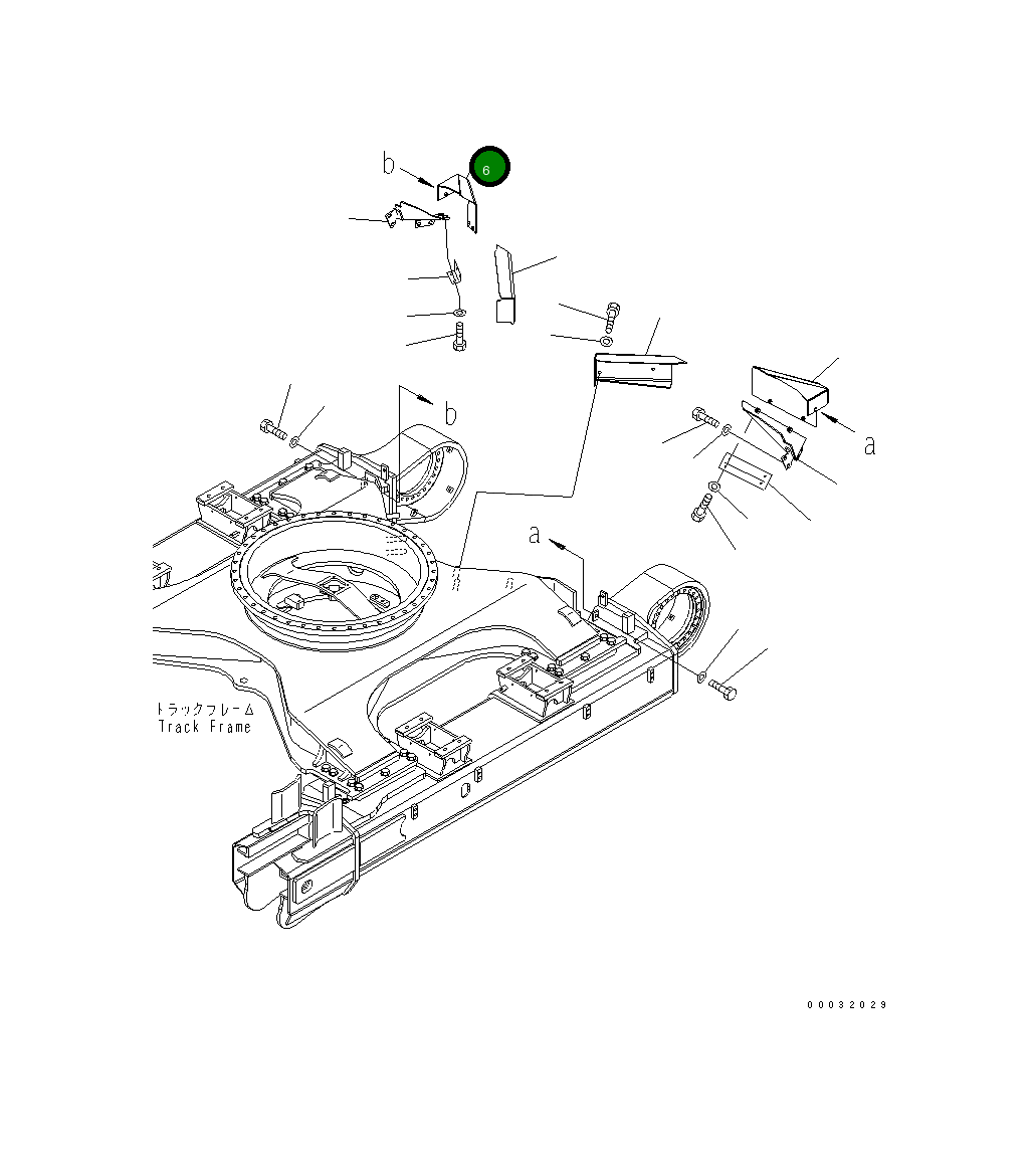 Крышка 207-30-82771 Komatsu