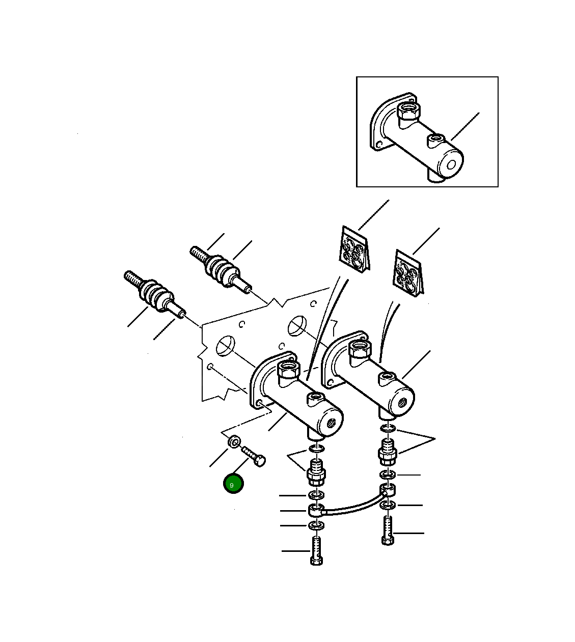 Болт 801015087 Komatsu