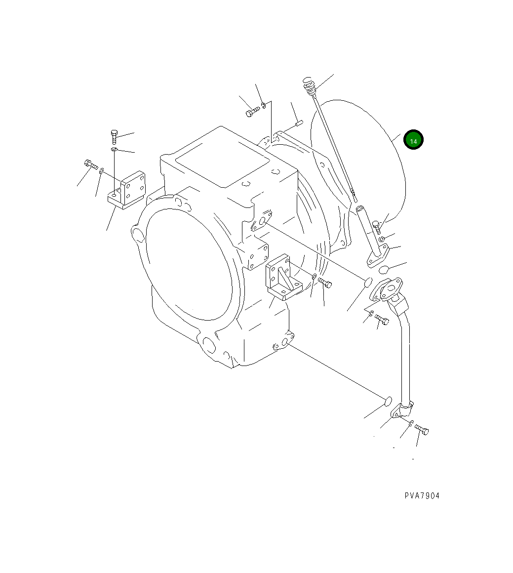 Кольцо уплотнительное (O-Ring) 07000-05440 Komatsu