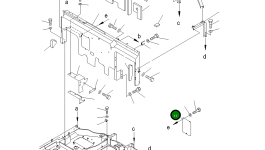 Крышка 201-54-75270 Komatsu