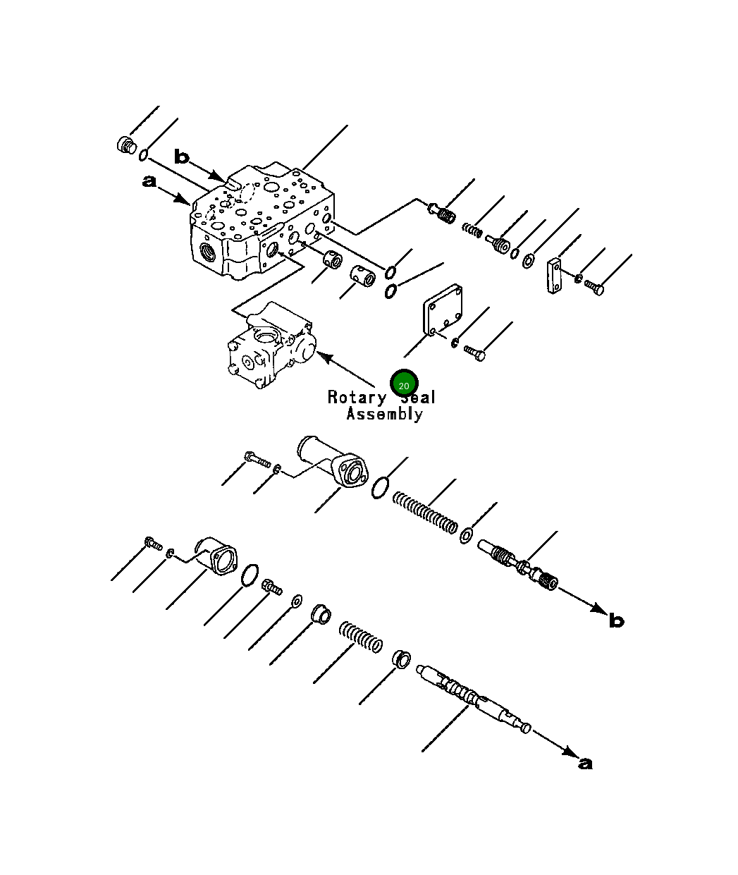 Крышка 702-23-21230  Komatsu