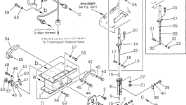 Блок переключения 235-45-13162 Komatsu
