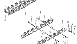 Болт 176-30-12160 Komatsu