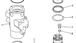 Пробка 07043-20108 Komatsu