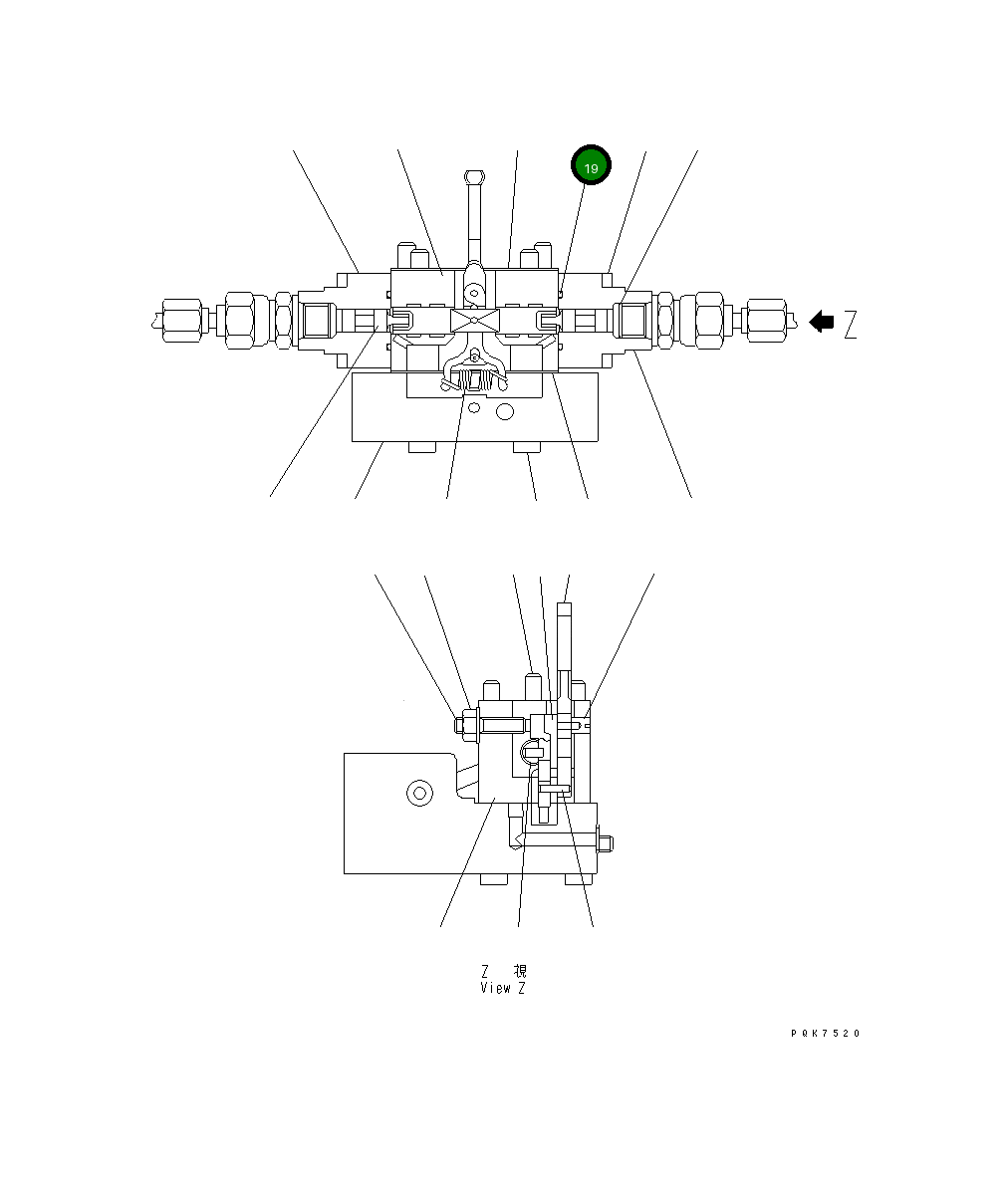 Кольцо уплотнительное (O-Ring) UC1300053004 Komatsu
