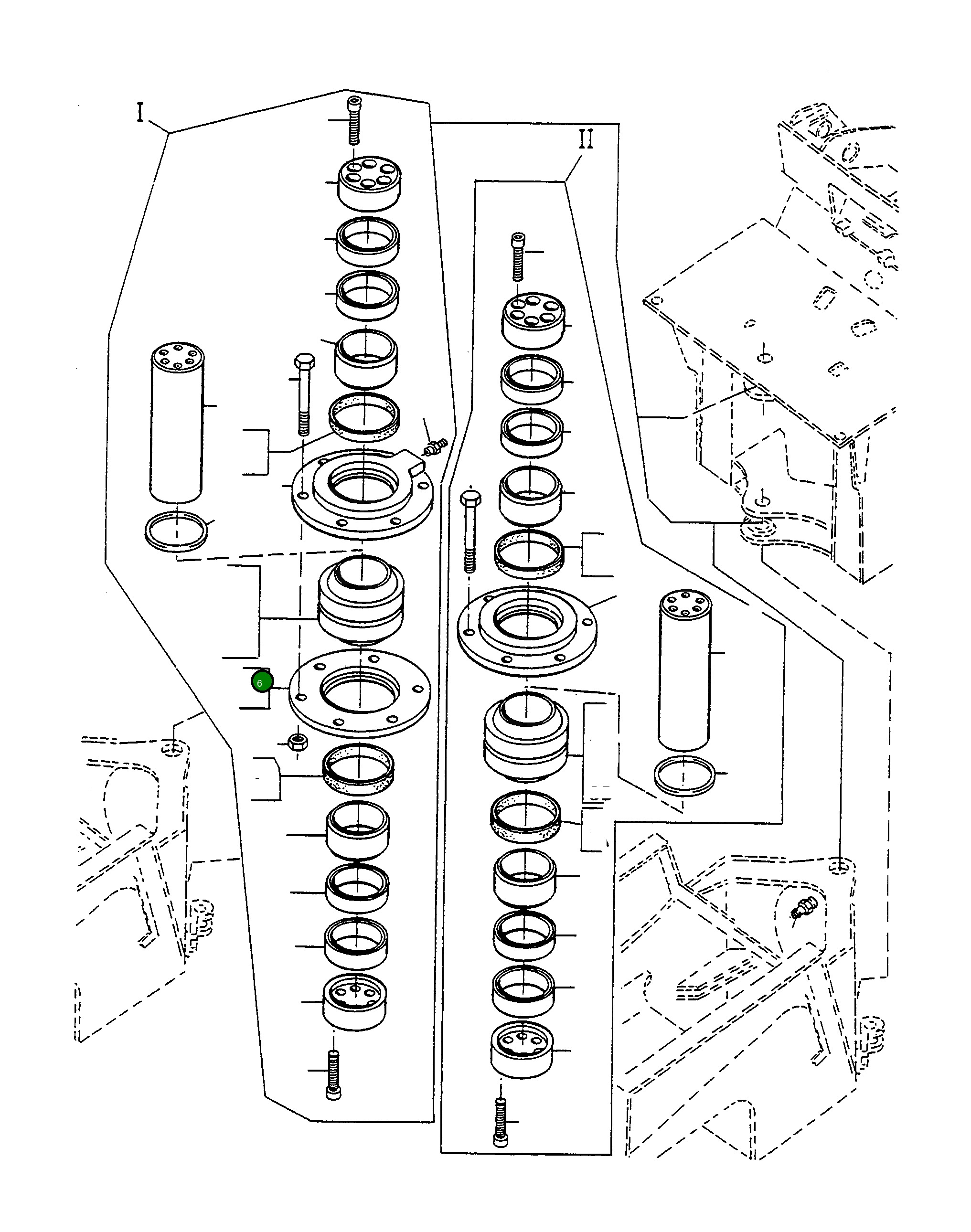 Крышка 4201106M1 Komatsu