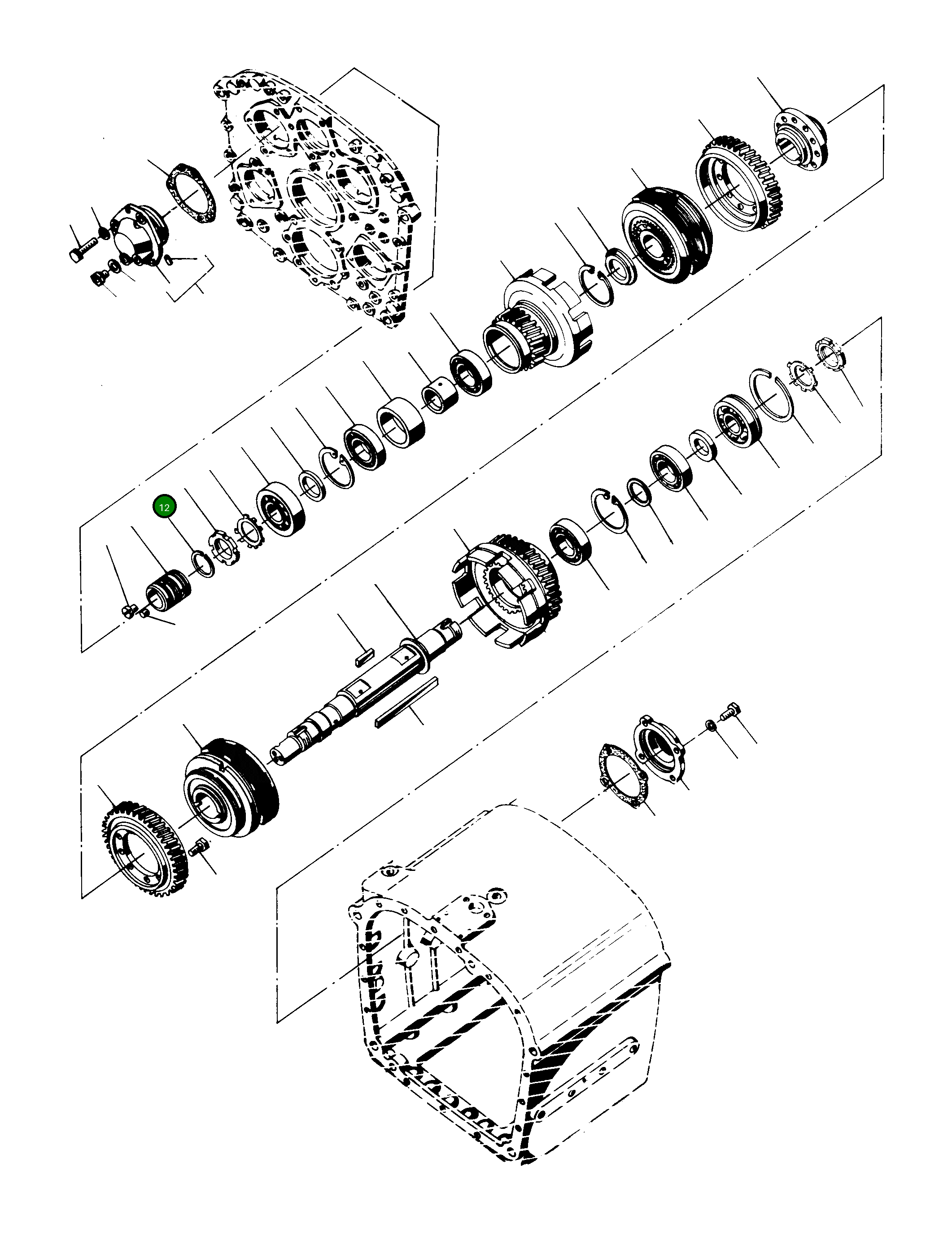 Кольцо 3086474M91 Komatsu
