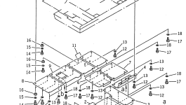 Крышка 203-54-55540 Komatsu