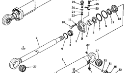 Втулка 707-71-31210 Komatsu