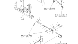 Крышка 195-54-68351 Komatsu