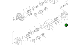 Крышка 262-60-21240 Komatsu