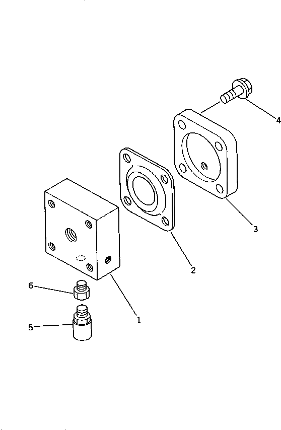 Болт M800919008252 Komatsu