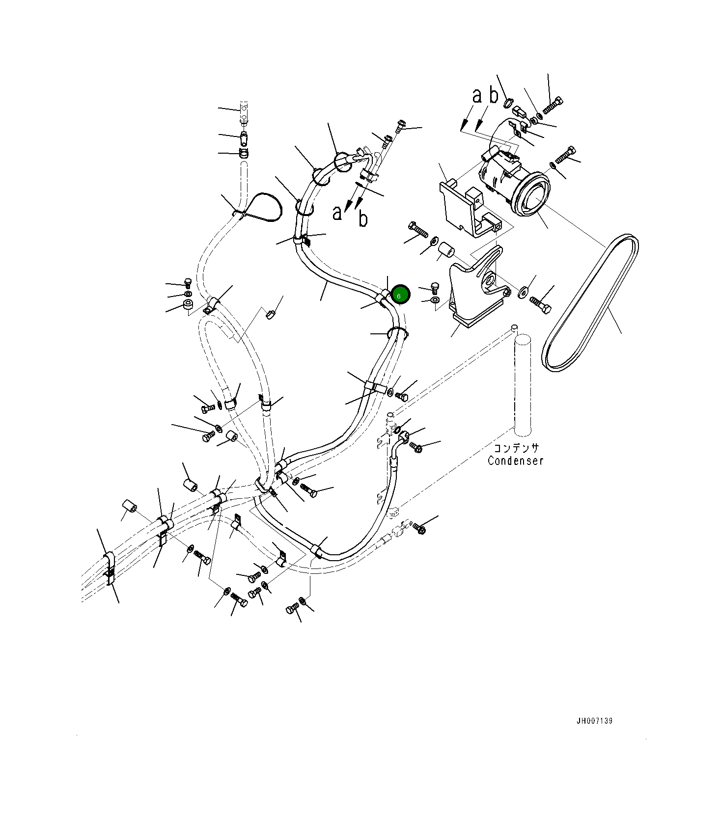 Болт 20Y8101190  Komatsu