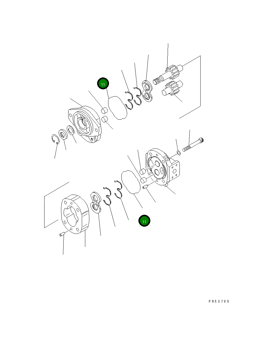 Кольцо уплотнительное (O-Ring) 705-17-02360  Komatsu
