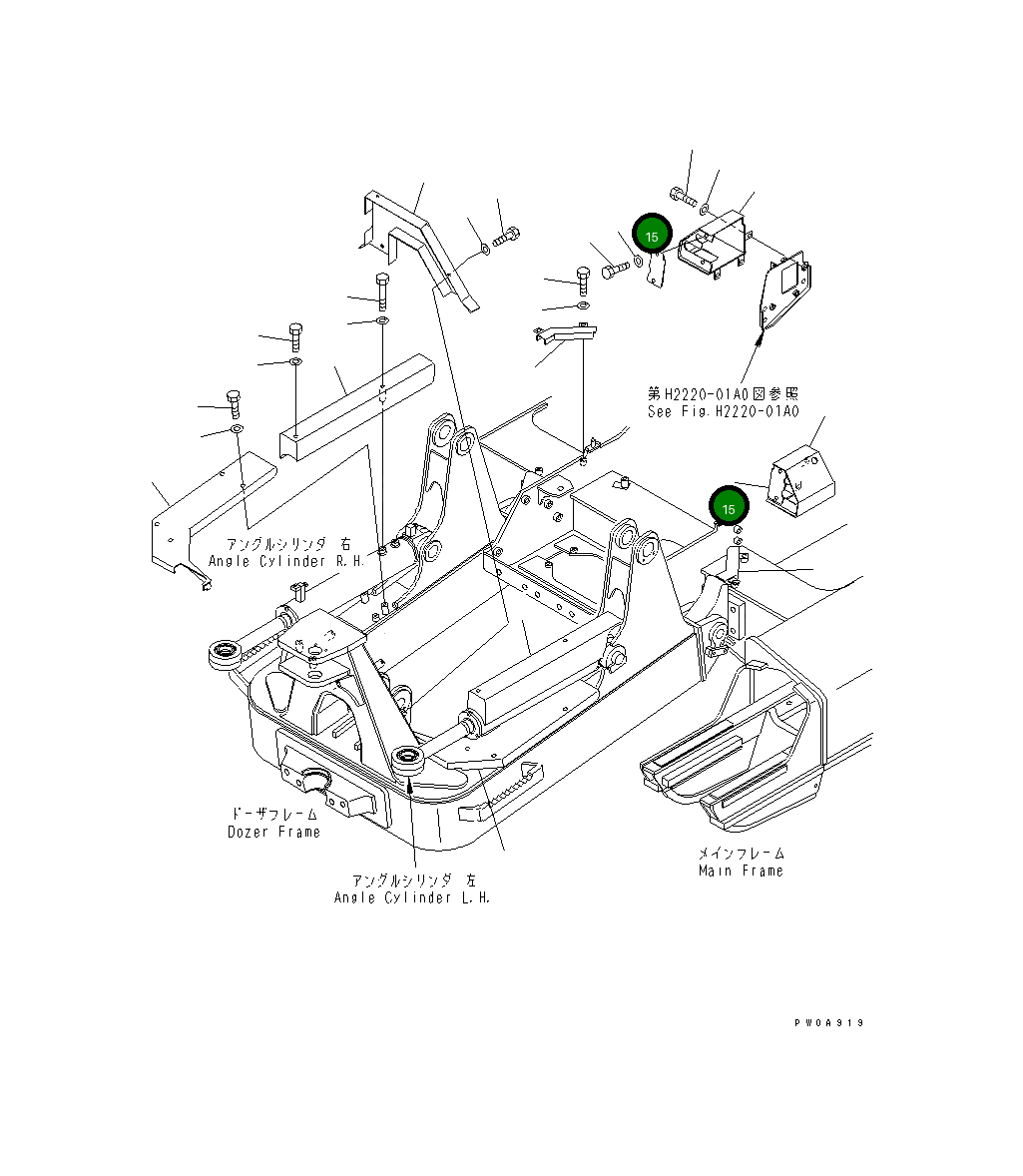Крышка 11Y-62-14280  Komatsu