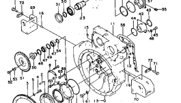 Крышка 6128-21-4140 Komatsu