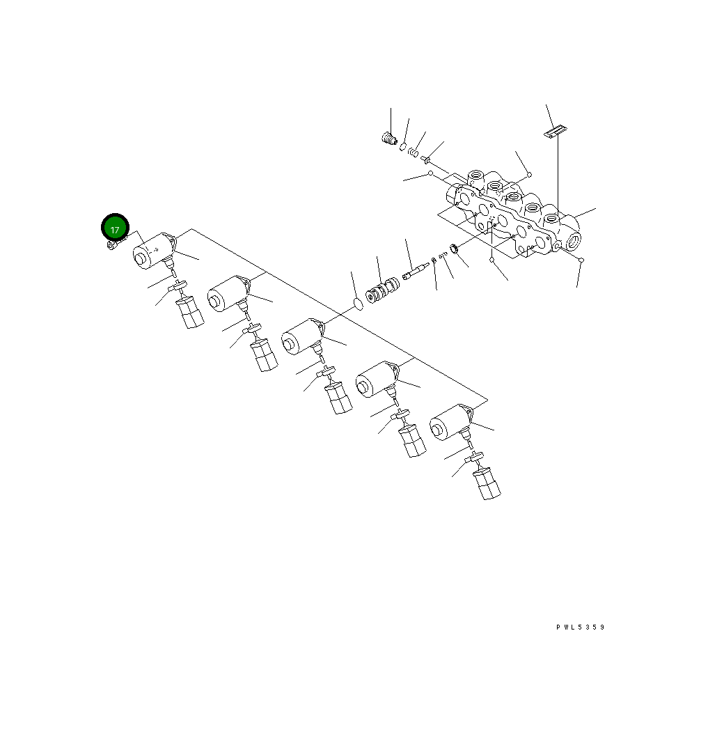 Болт NY81416-05012 Komatsu