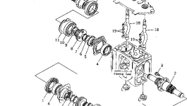Вал YM172738-27301 Komatsu