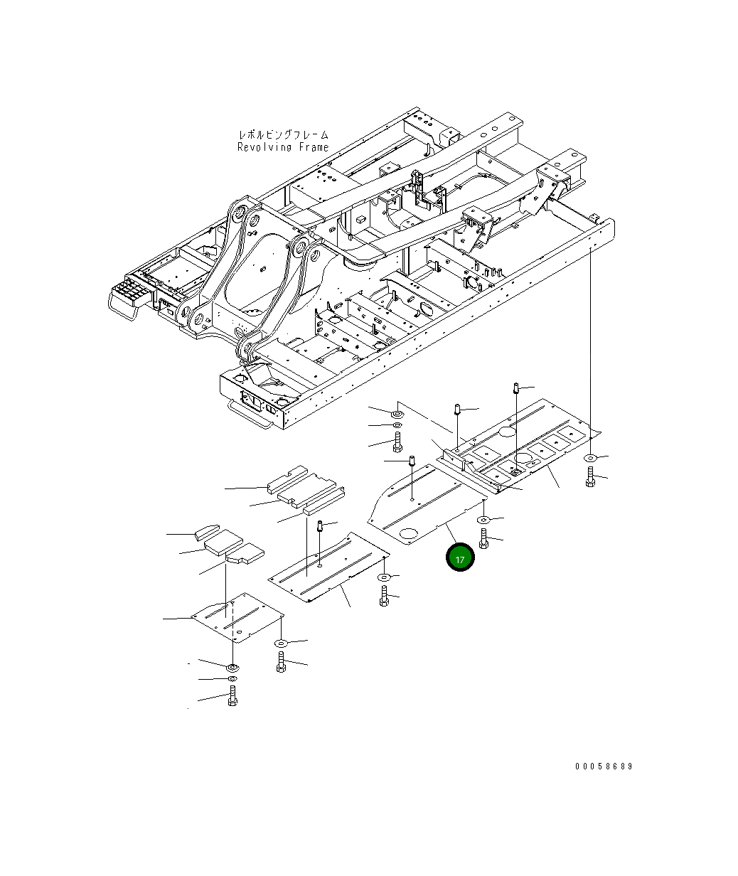 Крышка 209-54-42630 Komatsu