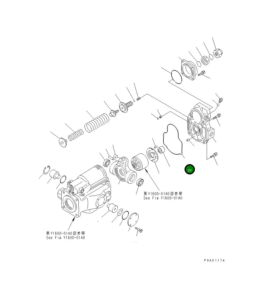 Кольцо уплотнительное (O-Ring) UC1100359674 Komatsu