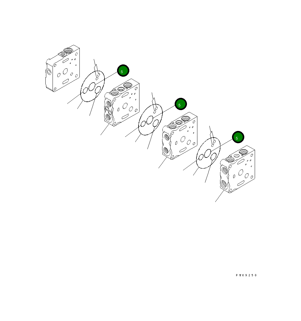 Кольцо уплотнительное (O-Ring) 723-26-15830  Komatsu