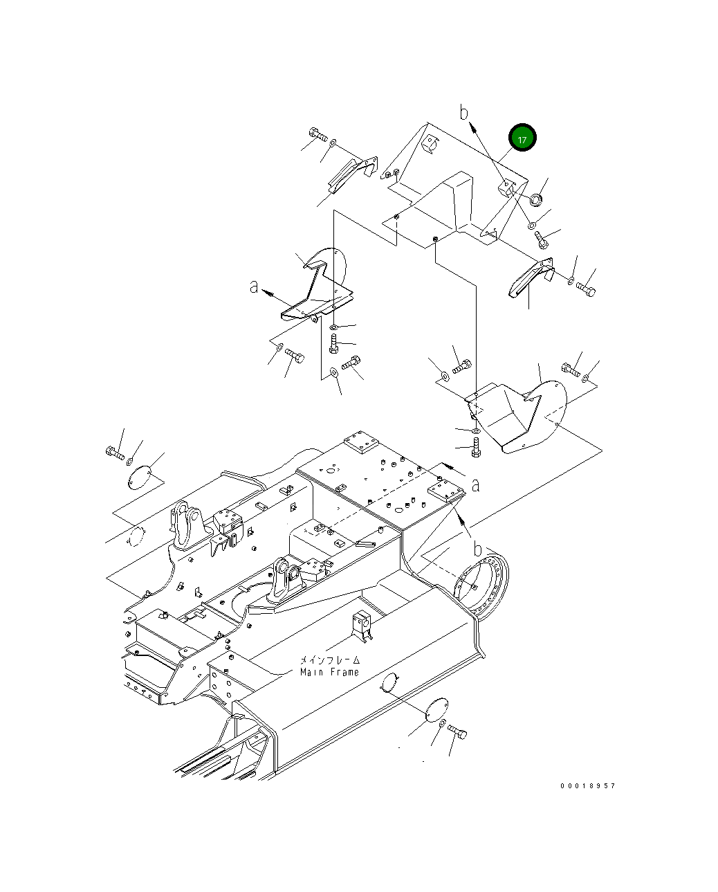 Крышка 11Y-30-23171 Komatsu