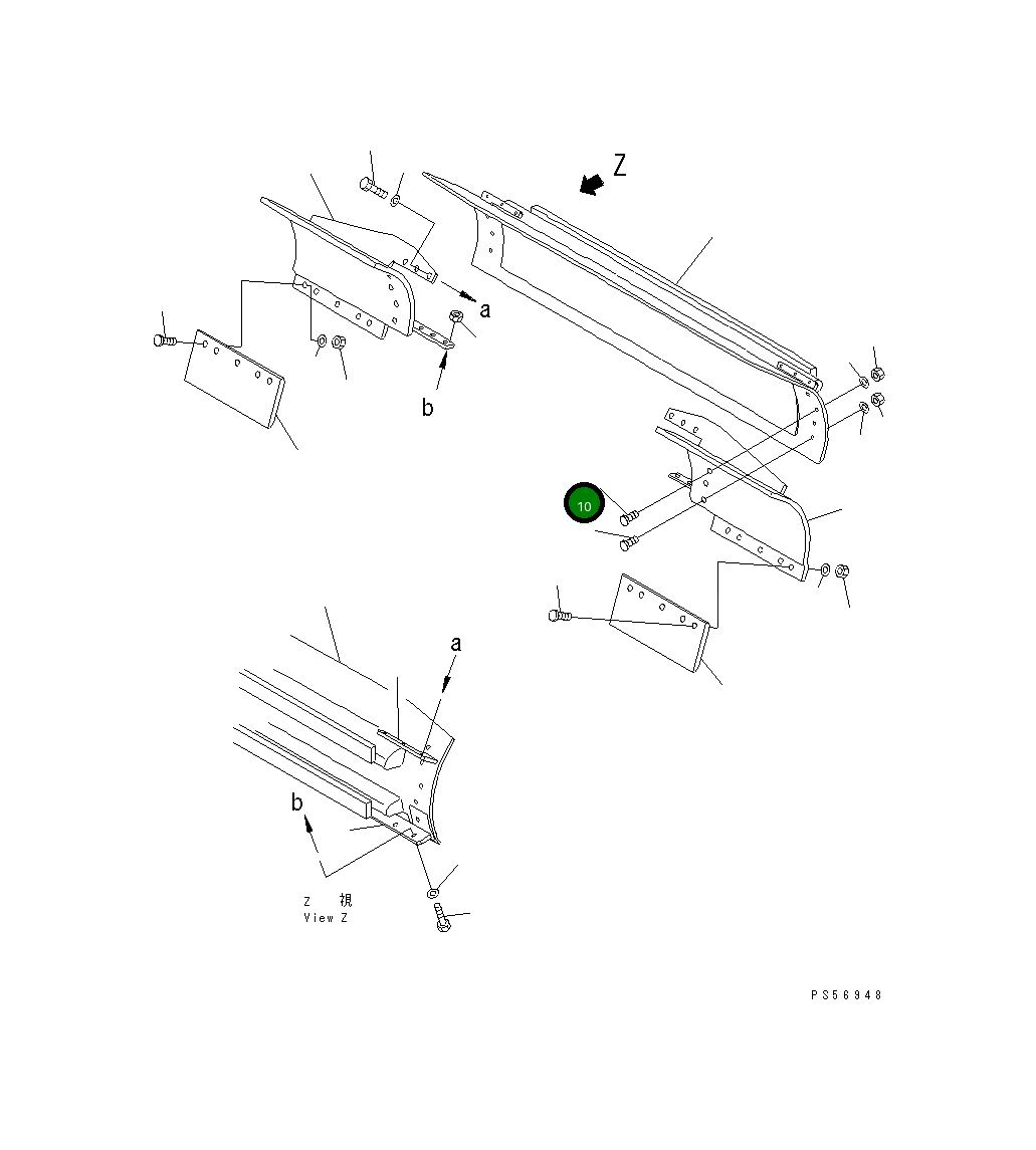 Болт 235-70-12230 Komatsu