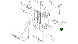 Крышка 21N-72-35250 Komatsu