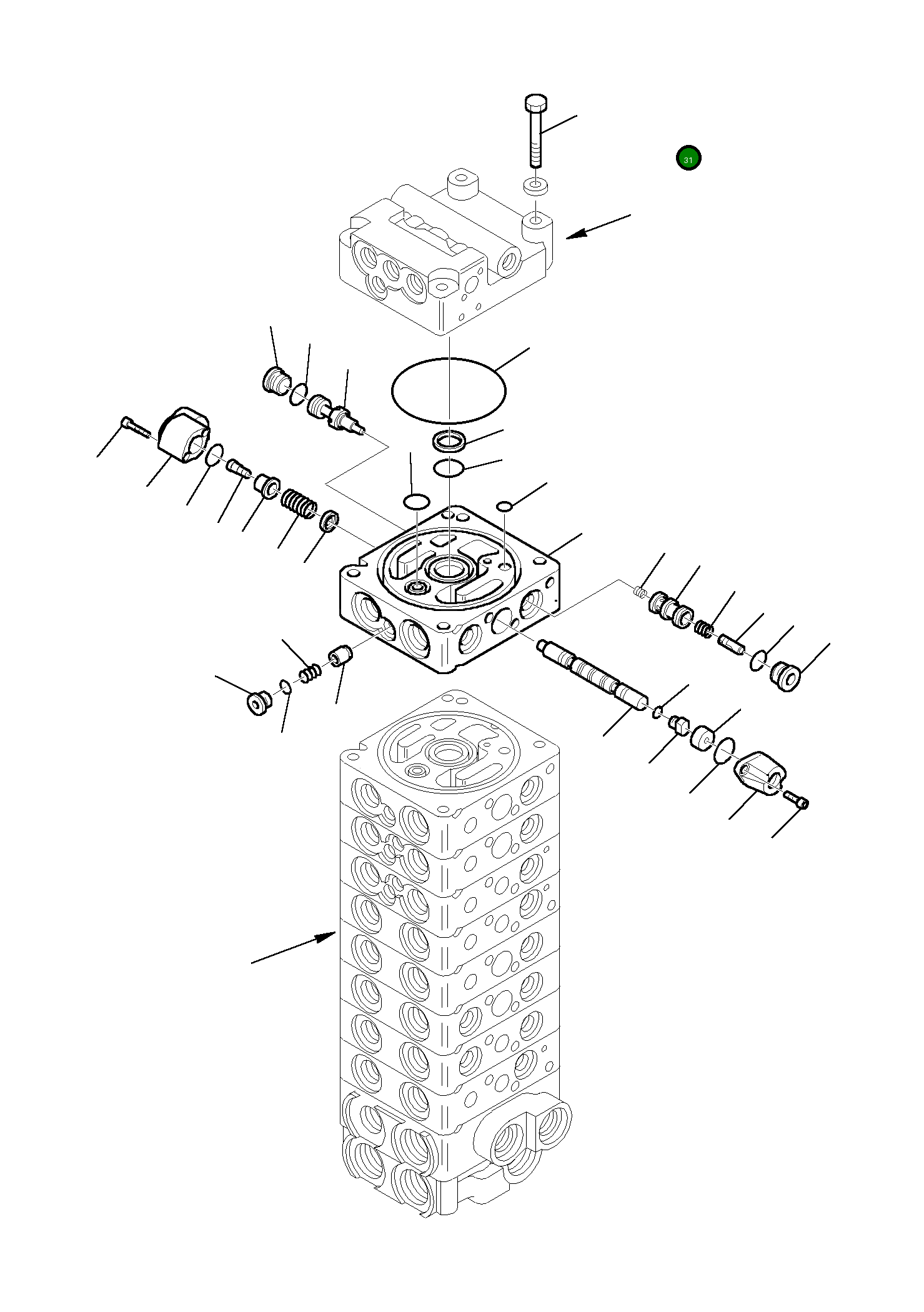 Болт 890001560  Komatsu