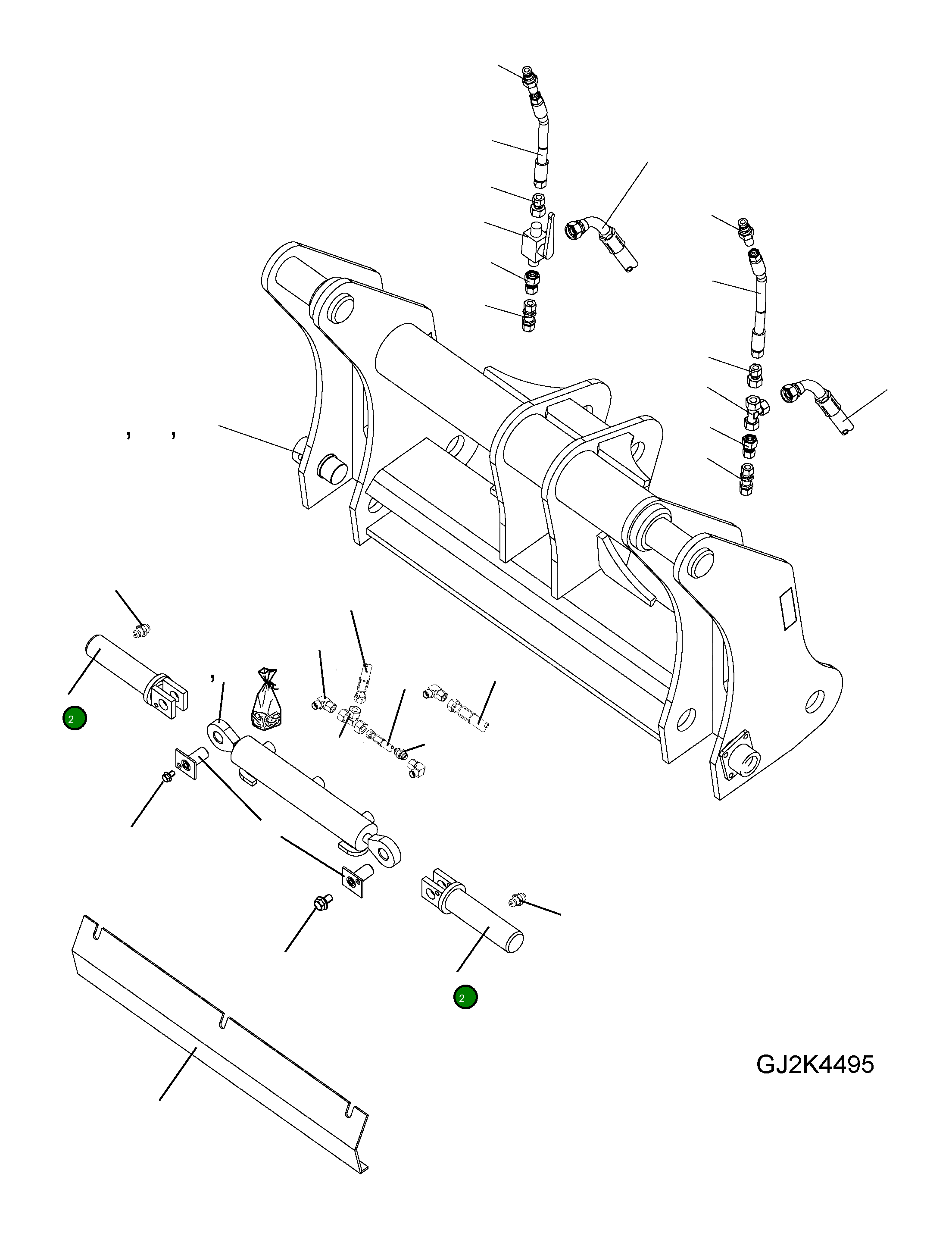 Болт 42Y-71-H0P87  Komatsu