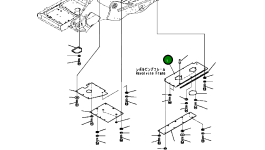 Крышка 208-54-42211 Komatsu
