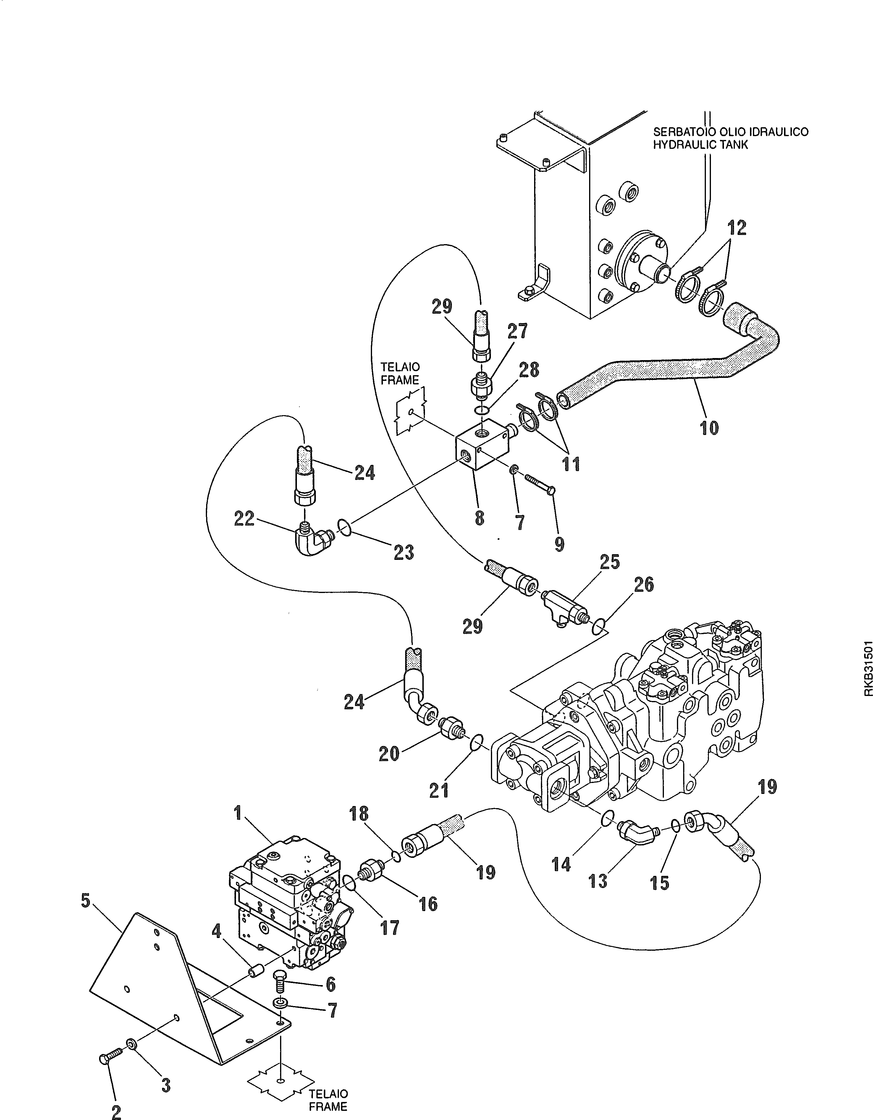Кольцо уплотнительное (O-Ring) 155051217  Komatsu