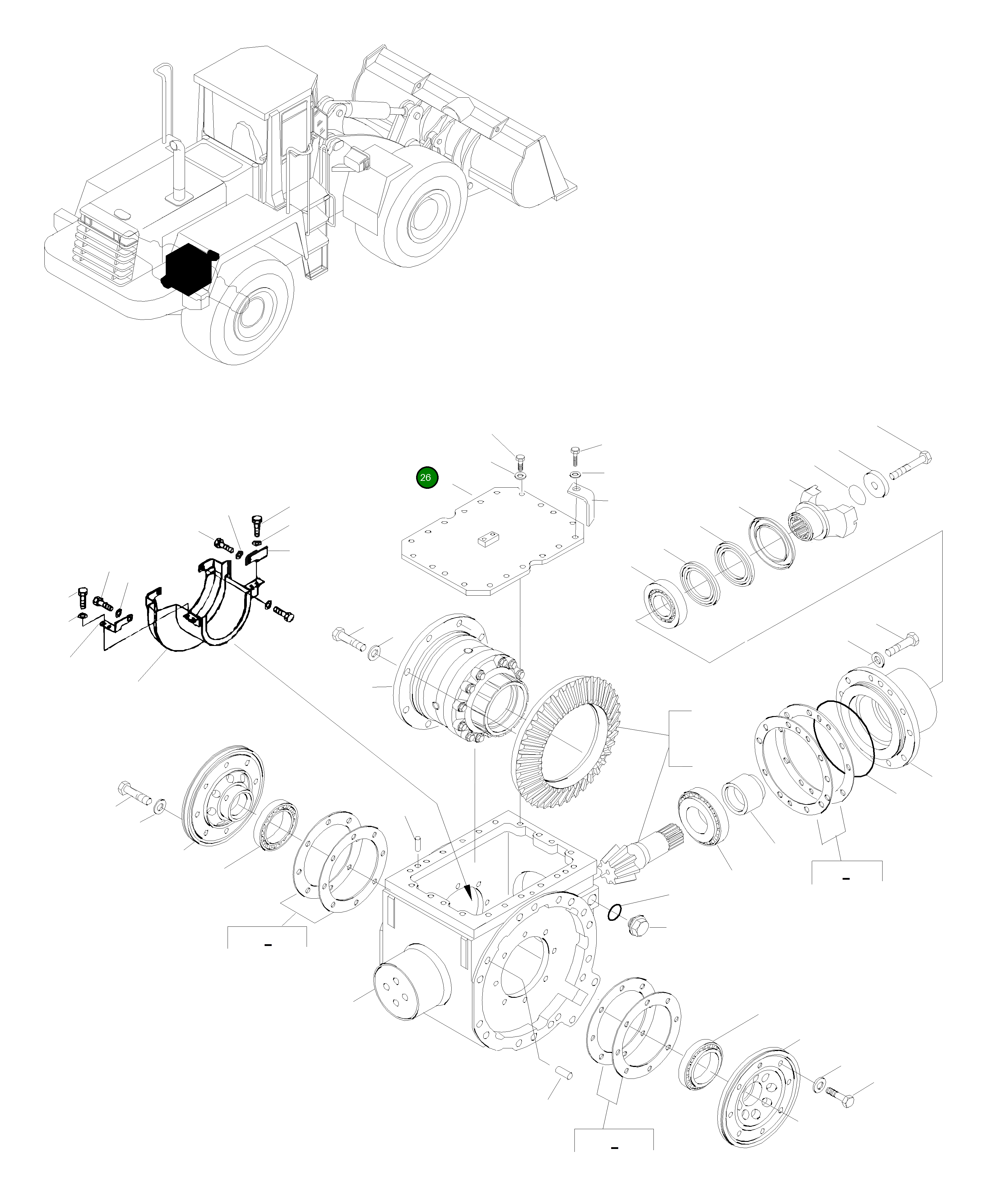 Крышка 421-23-33850 Komatsu