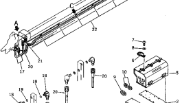 Шланг 11T-61-19620 Komatsu