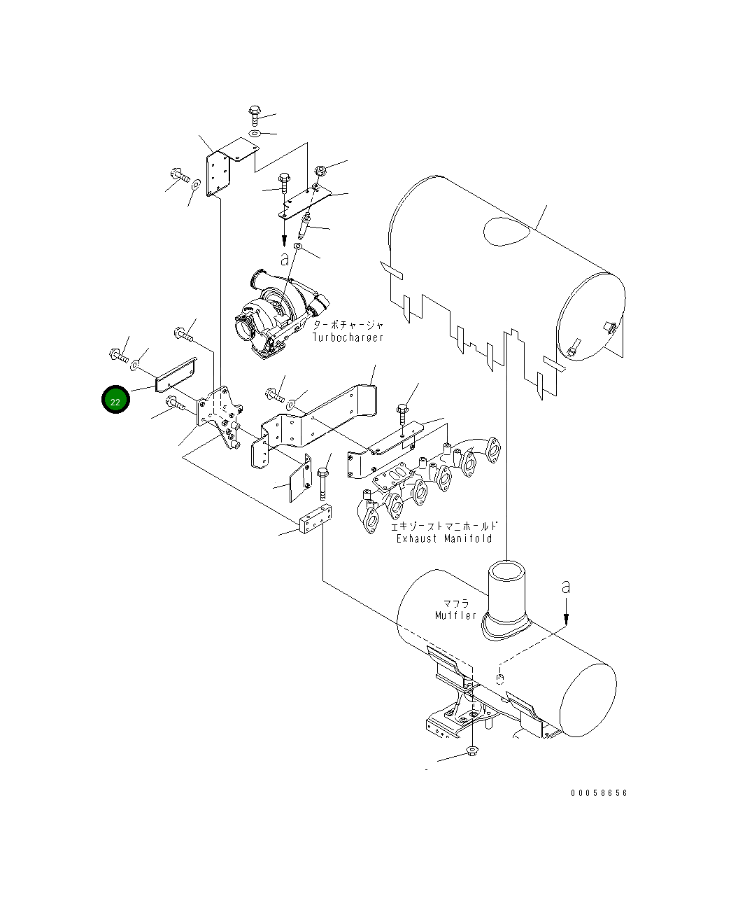 Крышка 6754-81-8831  Komatsu
