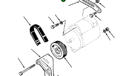 Болт 1246 255 H1 Komatsu