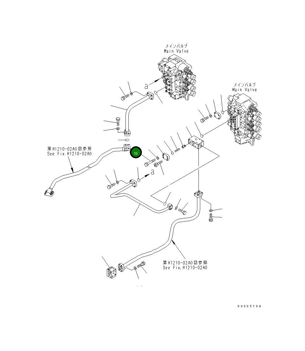 Болт 01011-81460 Komatsu