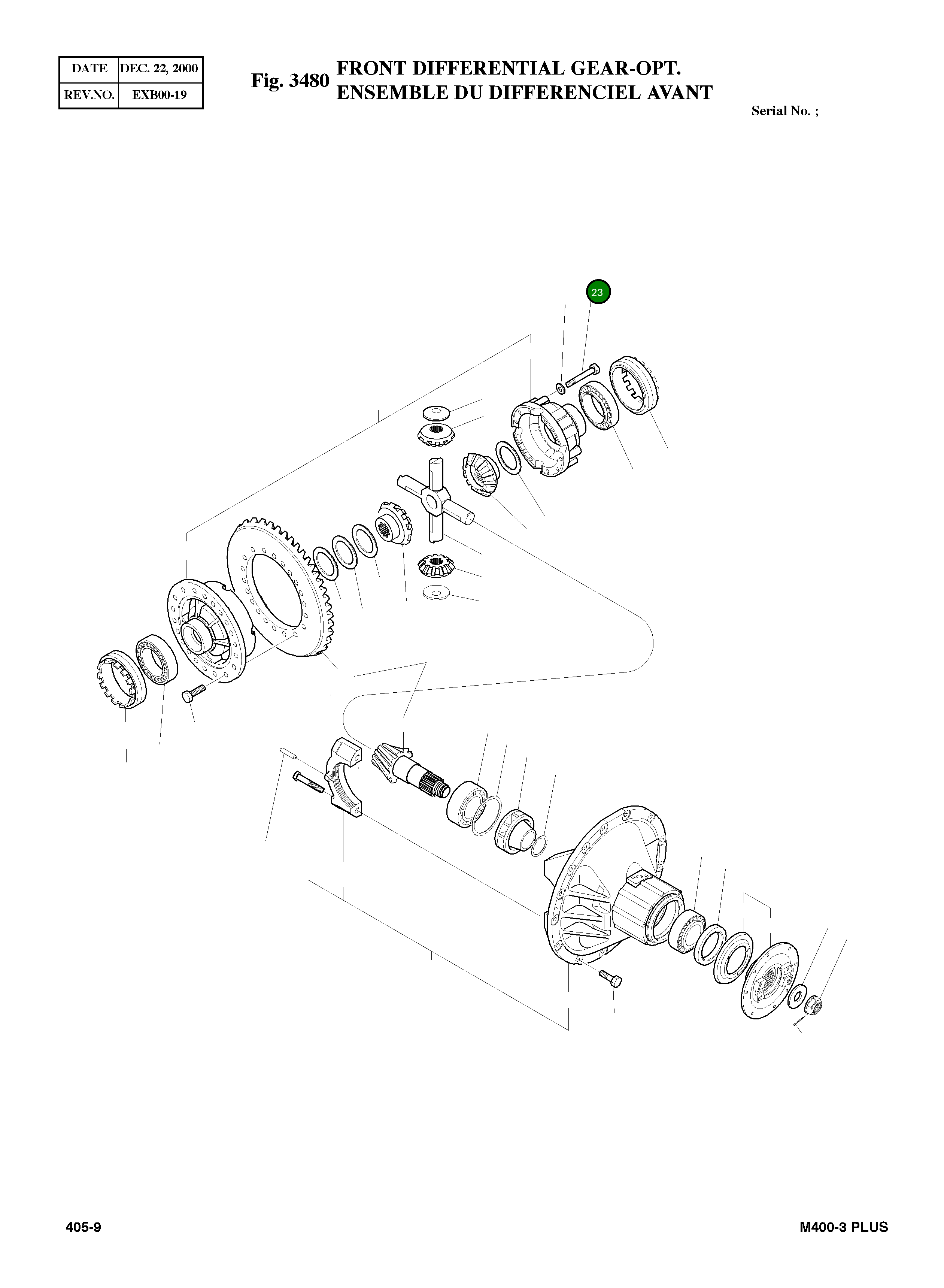 Болт 9011-41422 Komatsu
