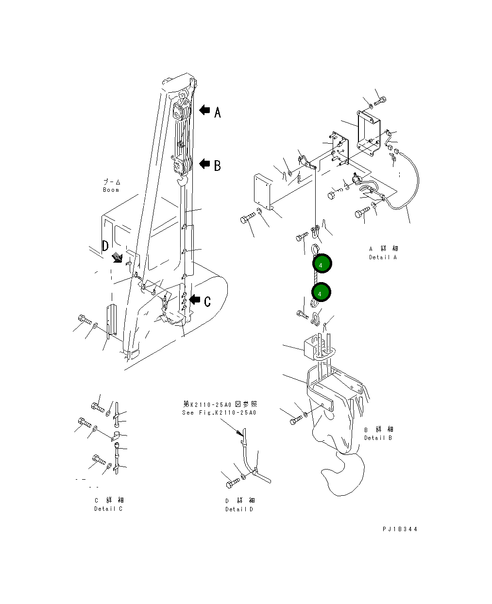 Болт 01012-51040 Komatsu
