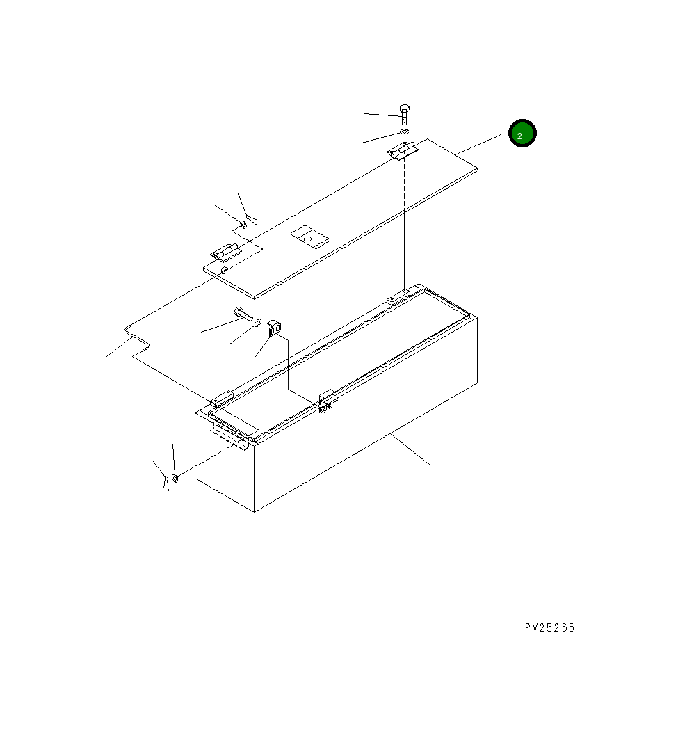 Крышка 8233-54-3432 Komatsu