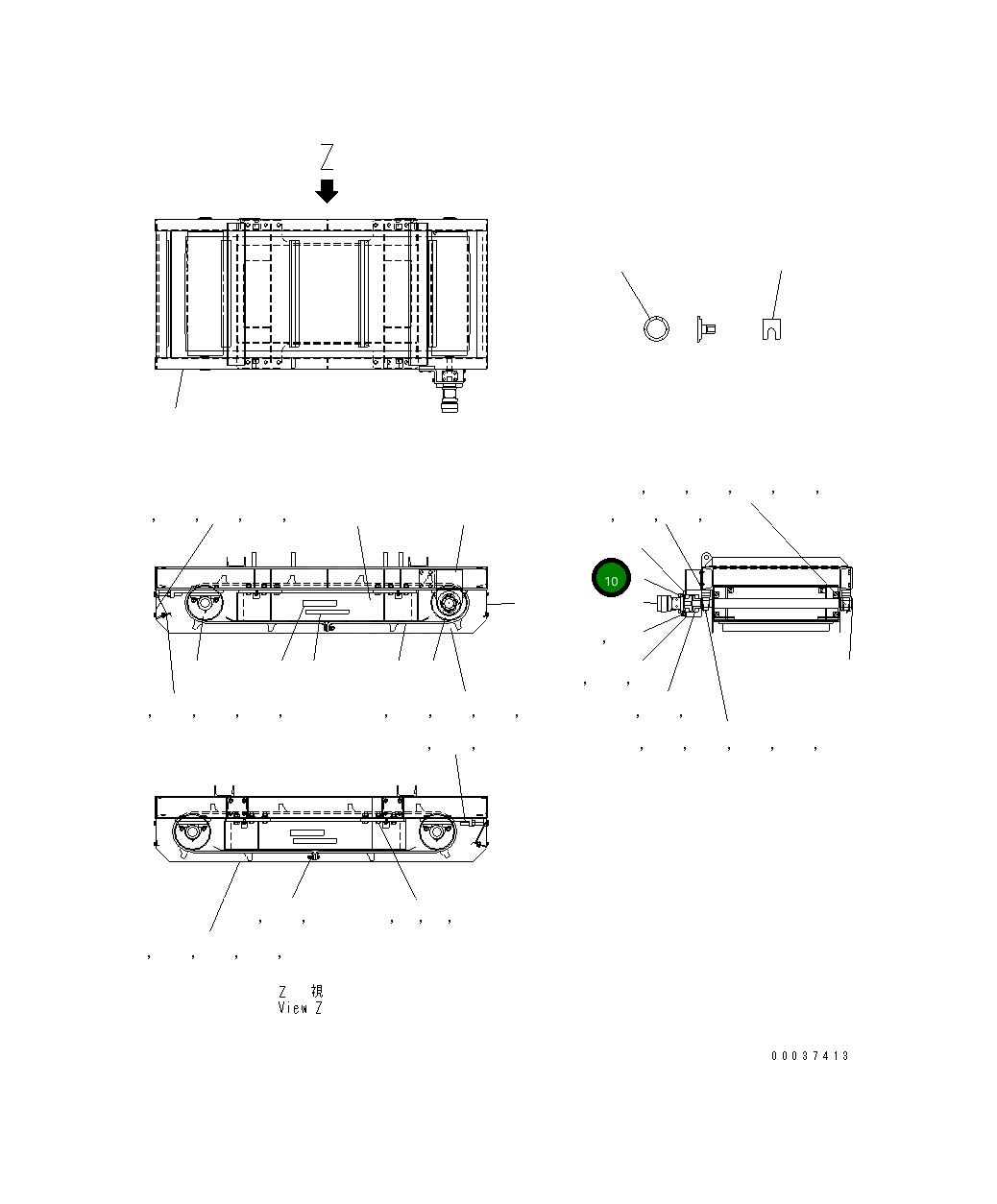 Болт MFP0000801 Komatsu