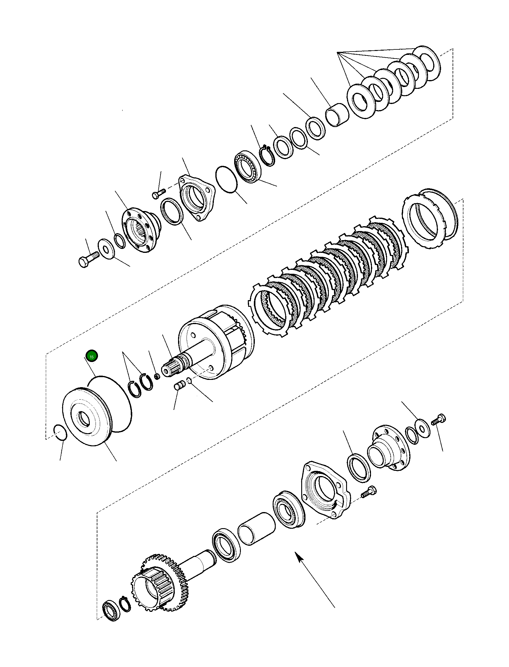 Кольцо уплотнительное (O-Ring) CA0028624 Komatsu