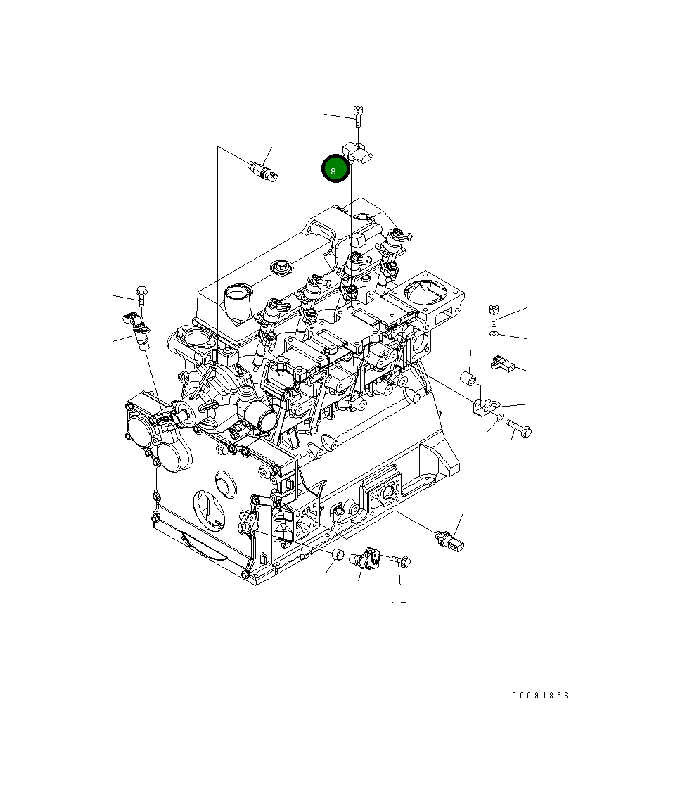 Кольцо уплотнительное (O-Ring) 6271-81-1930 Komatsu