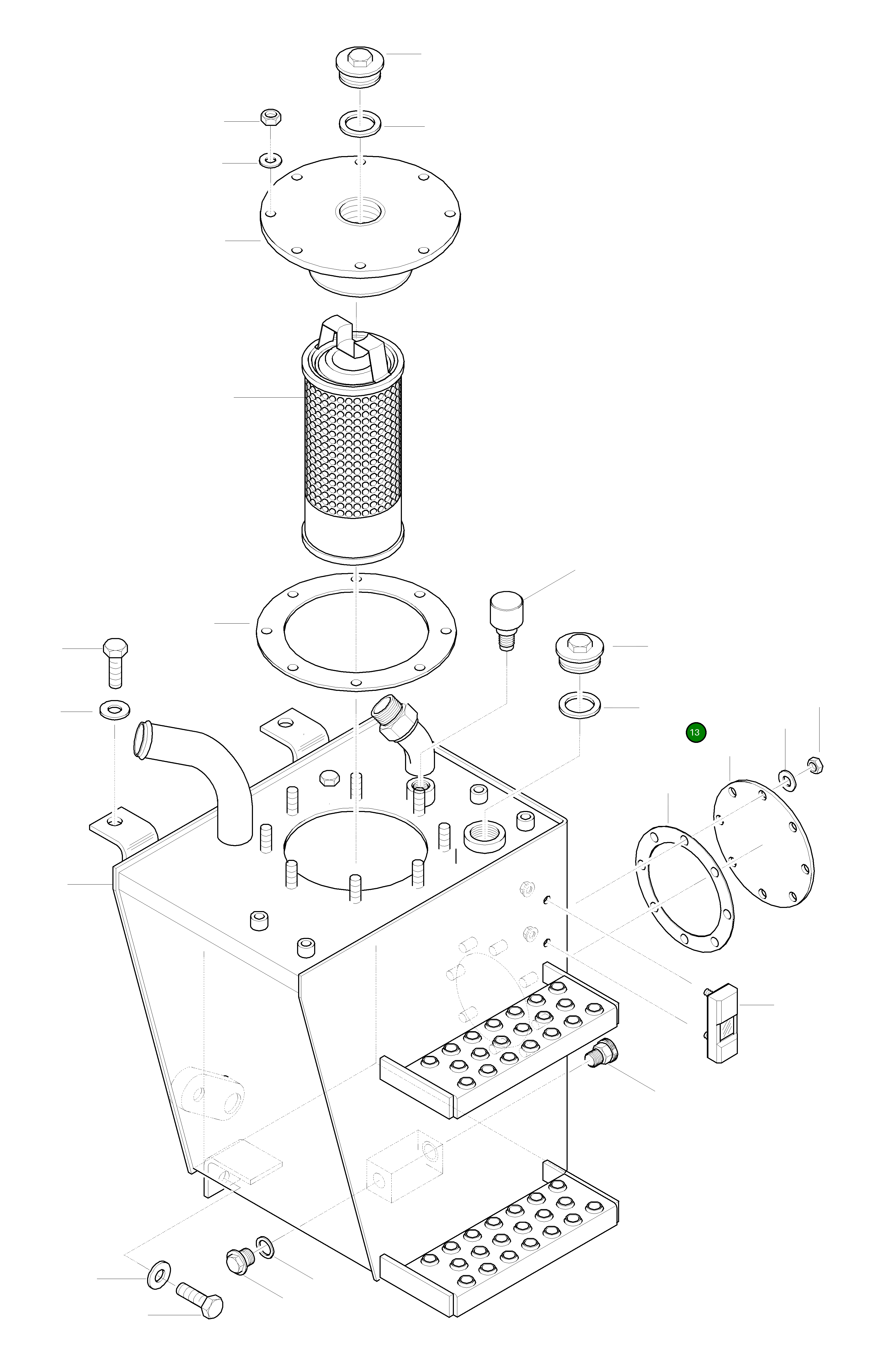 Крышка 42Y-04-H1220 Komatsu