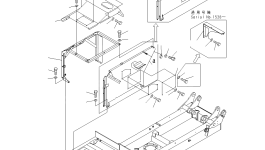 Крышка 13S-54-11161 Komatsu