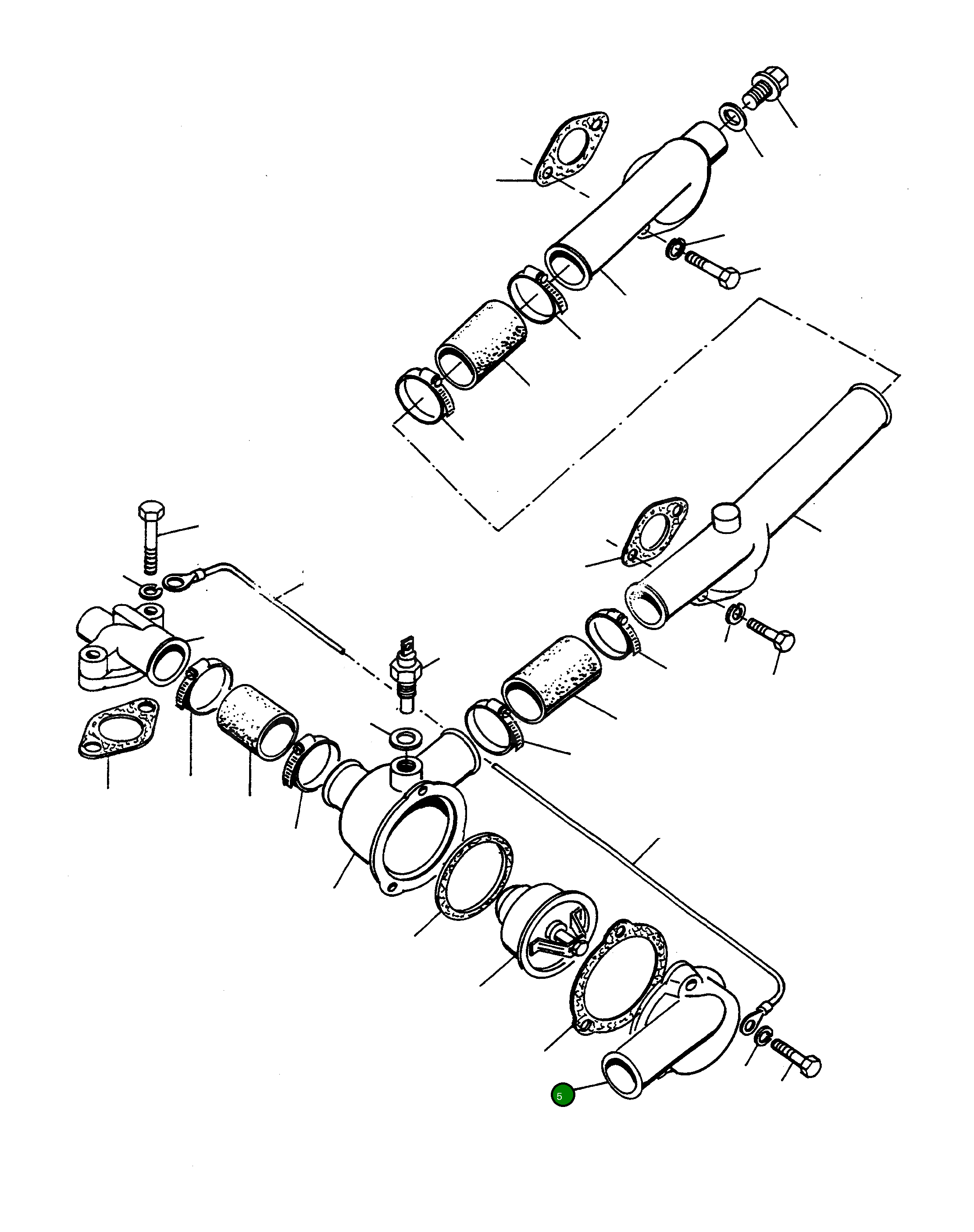 Крышка 2871587M1 Komatsu