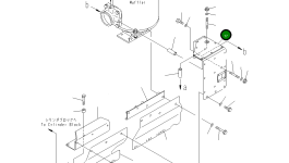 Крышка 6155-11-8620 Komatsu